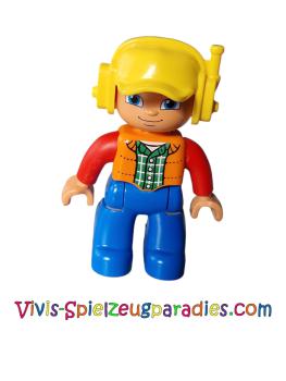 Lego Duplo figure Construction worker (47394pb231)